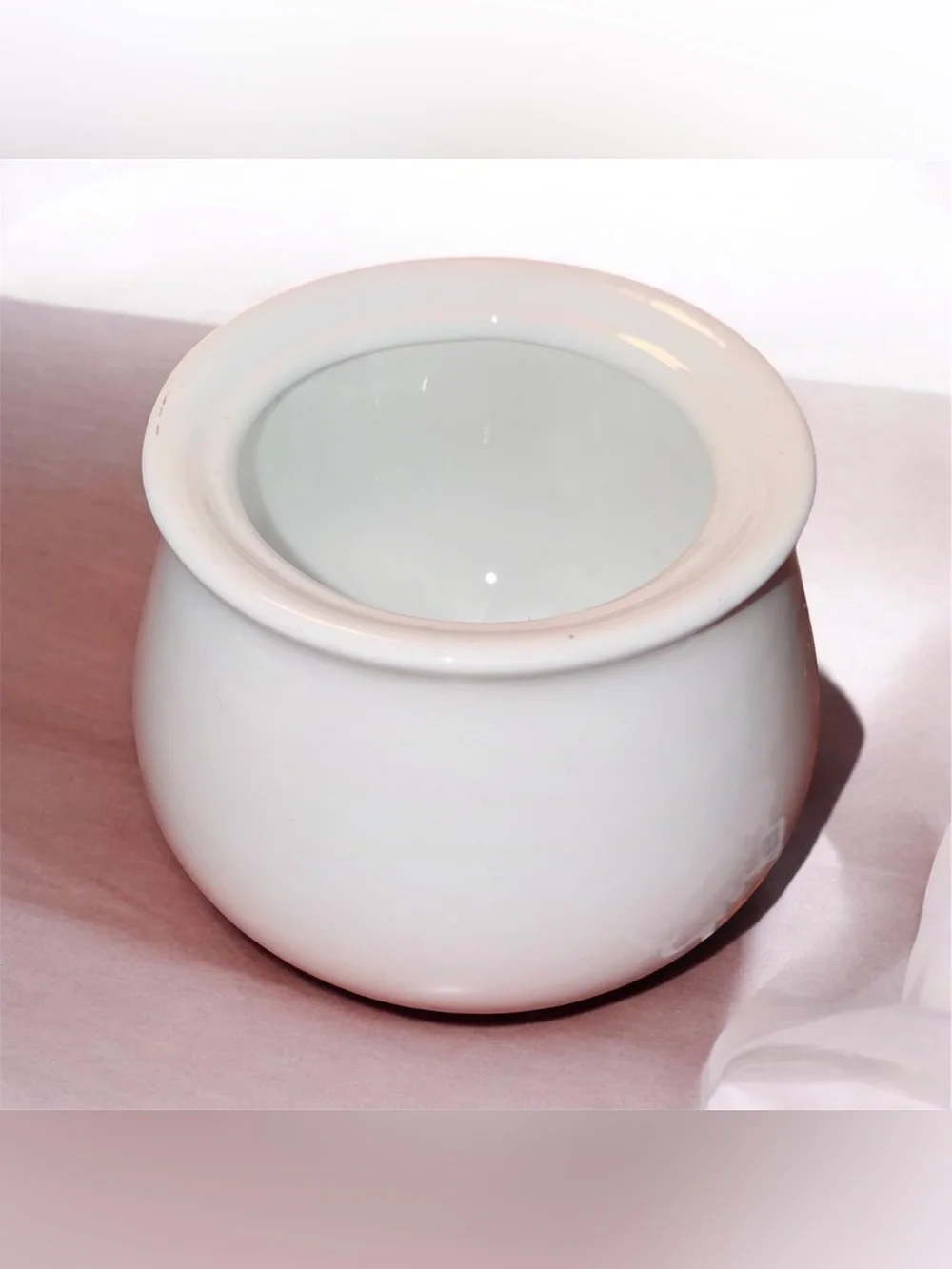 Vintage Sur La Table Handcrafted Porcelain Serving Dish/Bowl/Butter Crock Base